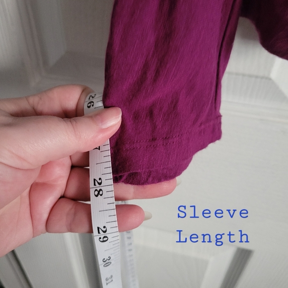 Long Sleeve Purple Cardigan - Picture 5 of 9